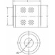 Hydraulic filter (insert) 133736C1 Case IH [Bepco]
