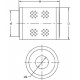 Filtr oleju (wkład) 133529 [Agro Parts]