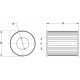 Filtre à carburant (insértion) 068709 adaptable pour Claas [MANN]