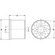 Filtre à carburant (insértion) P917x [MANN]