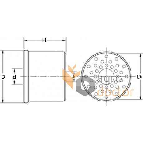 Fuel filter 111-4 [Bepco]