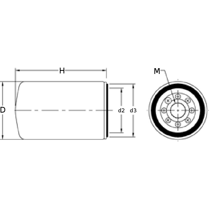 Fuel filter PFF56223 [Parker | Racor]