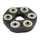 Flexible rubber coupling disk (reinforced) 608014 suitable for Claas [Jurid]
