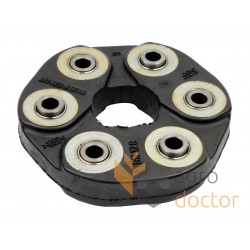 Flexible rubber coupling disk (reinforced) 608014 suitable for Claas [Jurid]