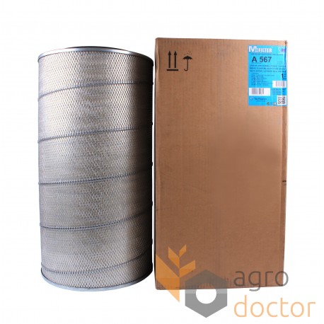 Air filter A567 - suitable for 077367 Claas [M-Filter]