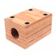 Palier en bois 618083 adaptable pour secoueur de moissonneuse-batteuse Claas