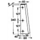 Couteau fixe pour presse E17777 John Deere