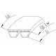 86520042 | 86615142 New Holland - 660409 suitable for Claas - Wrapped banded belt 1423198 [Gates Agri]