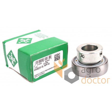 GRAE20-XL-NPP-B [INA] Radial insert ball bearing  (YET204 ES204)