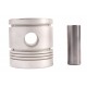 Piston avec axe 741335M91 pour moteur Massey Ferguson, 5 segments