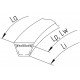 Courroie trapézoïdale 549055.0 adaptable pour Claas [Continental Agridur]