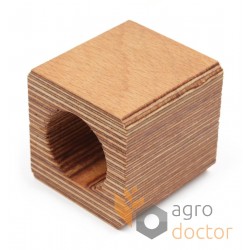 Wooden bearing 661711 suitable for Claas harvester straw walker - shaft 36 mm [Agro Parts]