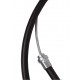 Cable de presión y tracción 753161 adecuado para Claas. Longitud - 2630 mm