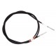 Cable de conductor de segadora 651039 adecuado para Claas , longitud - 3660 mm