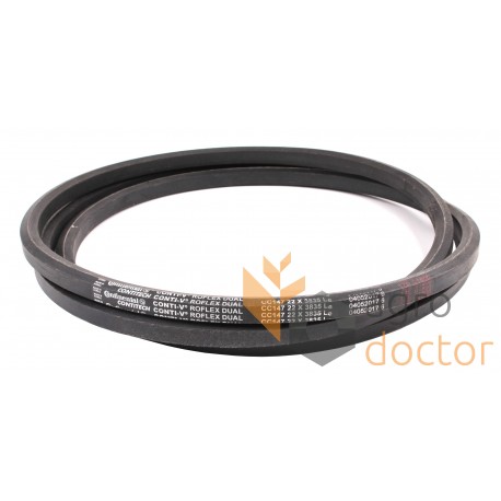 06240268 Double (hexagonal) V-belt suitable for Deutz-Fahr HCC151 [Roflex Dual Continental]