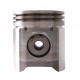 RE57512 Piston with wrist pin for John Deere engine, 3 rings