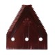 Section faucillée de la barre de coupe à grain 611203 adaptable pour moissonneuses Claas