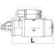 Rozrusznik silnika 12B, 3kWh Mercedes OM352A