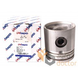 3637035M91 Piston with wrist pin for Massey Ferguson engine, rings