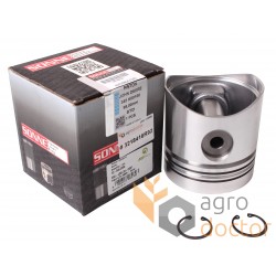Piston with pin 25/33-62 Bepco - B3362 Case-IH