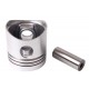 Piston with pin 25/33-62 Bepco - B3362 Case-IH