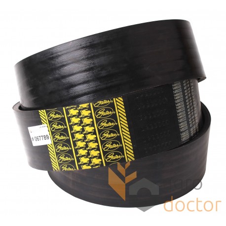 0000677890 suitable for Claas Jaguar - Wrapped banded belt 1499333 [Gates Agri]