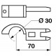 Plastic reel mounting d30mm