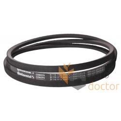 801222 suitable for Claas - Classic V-belt B17x3040 (B118) [Continental Conti-V]