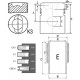 Zestaw naprawczy silnika 02922609 Deutz F4L912 (4 pierscienia)