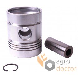 Piston with pin for engine - 738871M91 Massey Ferguson