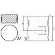 Piston avec axe 739845M91 pour moteur Massey Ferguson, 5 segments