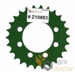 Chain sprocket Z10883 John Deere, T26