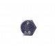 Zinc plated bolt M8x35