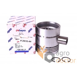 Piston with pin for engine - 3044486R3 Case-IH [Bepco]