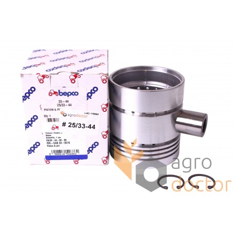 Piston with pin for engine - 3044486R3 Case-IH [Bepco]