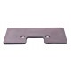 Backing plate Z20728 John Deere of paddle chain conveyor, 53x120mm