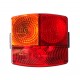 Rear llight with number plate lamp AL67207 John Deere, [Hella]