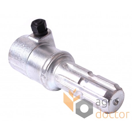 Adapter for universal drive shaft of PTO 6x21