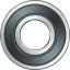 F04010161 Gaspardo, 86629493 CNH, 237709 John Deere - Deep groove ball bearing 6203 2RSR [Kinex]