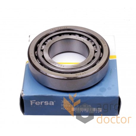 30207 F [Fersa]محمل بكرات مدبب - 35 X 72 X 18.25 MM