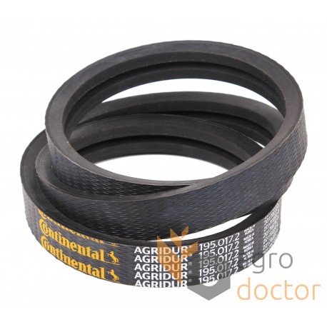 673614 suitable for Claas [Continental] Wrapped banded belt - 195.017.2