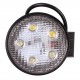 Additional headlamp LED 15 W (5x3W Epistar), 1100 Lm, round