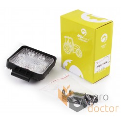 Additional headlamp LED 18 W (6x3W Epistar), 1300 Lm, square