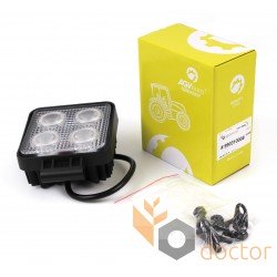 Additional headlamp LED 20 W (4x5W CREE), 2800 Lm, square