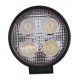 Additional headlamp LED 20 W (4x5W CREE), 2800 Lm, round