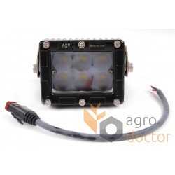 Additional headlamp LED 30 W (6х5W), 2100 Lm, square