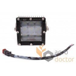 Additional headlamp LED 45 W (9x5W X-TE), 2975 Lm, square