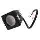 Additional headlamp LED 10 W (1x10W CREE T6), 800 Lm, square