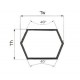 Double sided hexagon v-belts HBB131 [CARLISLE]