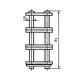 S-3DR, (12B-3) Roller chain connecting link